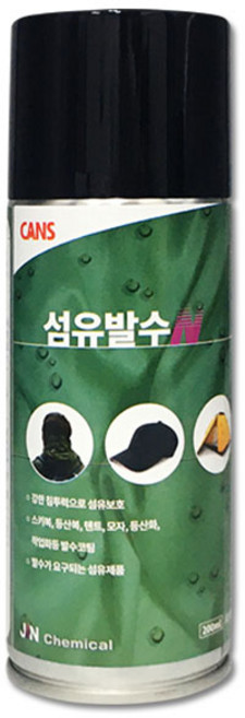 CANS 섬유발수N 섬유용 발수 코팅 스프레이 200ml, 1개