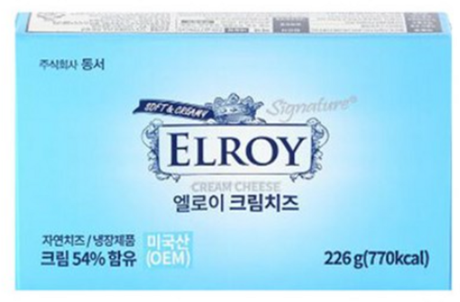 엘로이크림치즈 226g, 8개