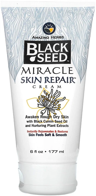 어메이징 허브 블랙 시드 미라클 스킨 리페어™ 크림 177ml (6 fl oz) AHR-76006 - 쿠팡