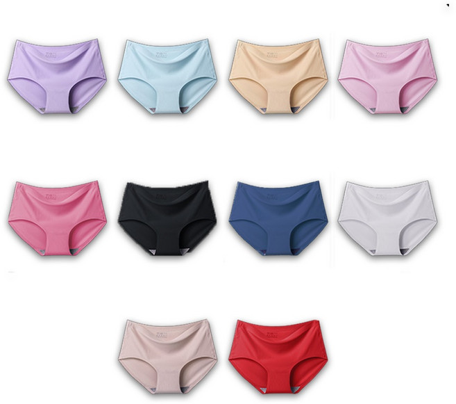 모모이츠 여자 심리스 팬티 10종 세트