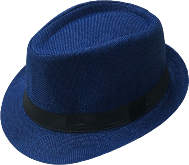 크군 남녀공용 린넨 페도라 심플 중절모자