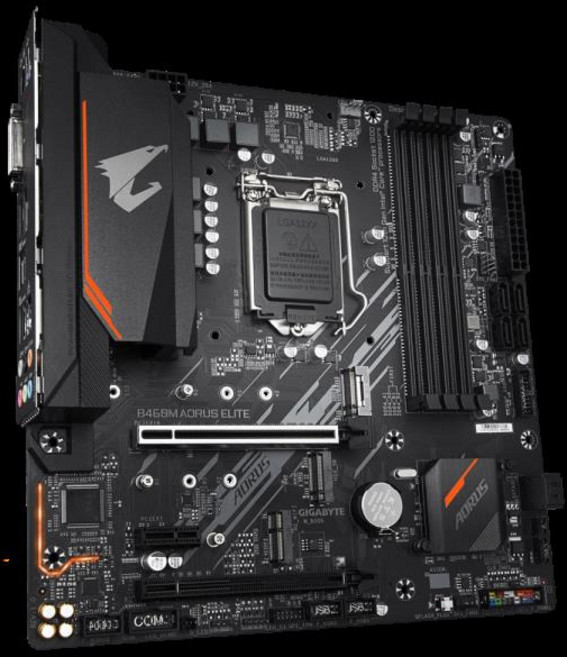 기가바이트 B460M 어로스 엘리트 LGA 1200 인텔 DDR4 128GB 마이크로 ATX