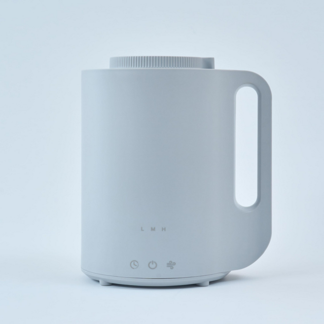 [간편 통세척] 루마마 씨온 가열식 가습기 올스텐 1.7L 신생아 아기방 가정용, 스톤 그레이, IC-2601