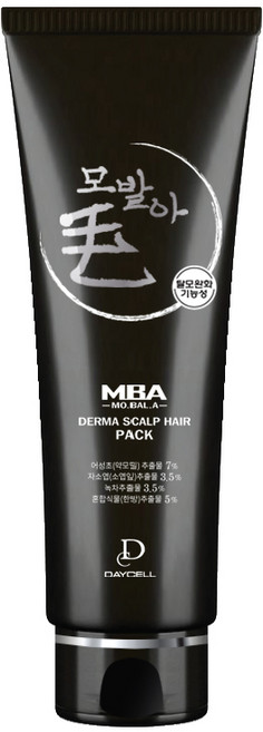데이셀 MBA 모발아 더마 스칼프 헤어팩 270ml+모발아 샴푸 3매, 1개, 270ml