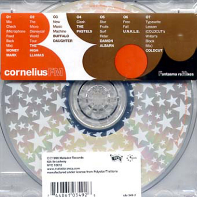 핫트랙스 CORNELIUS - FM: FANTASMA REMIXES