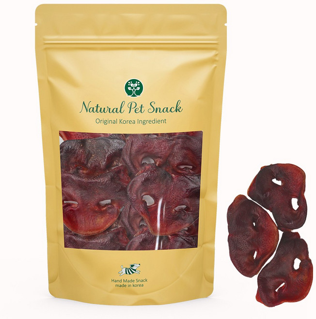 네츄럴펫스낵 강아지 수제 간식 돼지코 1P(주문 후 제작), 1개, 50g