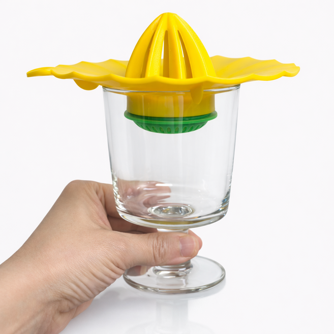 웁퓔드 레몬 짜는 기구 수동 즙짜개 착즙기, 1개