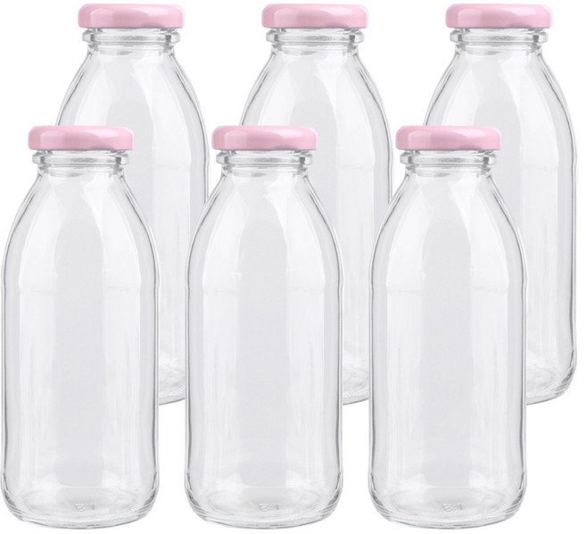 가인글로벌 밀크티300 유리병, 300ml, 6개