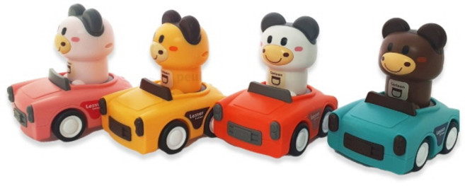 푸쉬고 베어 1개 랜덤발송 푸쉬앤고 베어 곰돌이를 누리면 앞으로 달려요