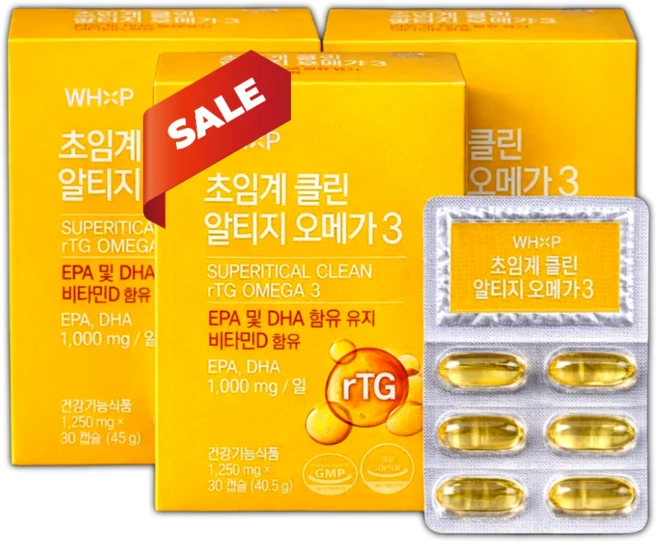 중성지방 낮추는 약 국 혈행개선 오메가 솔루텍스 캡슐, 1개, 30정 - 쿠팡