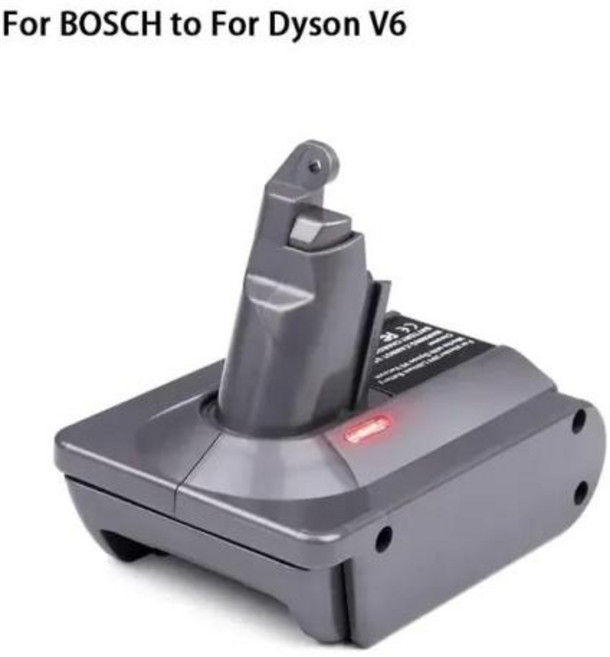 배터리 어댑터 변환기 Makita Dewalt Milwaukee Bosch Einhell Ryobi Dyson V6 V7 V8 진공 청소기 도구 DC58, [12] For Ryobi to V6, 1개