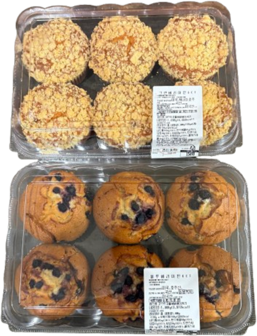 코스트코 블루베리머핀, 168g, 12개