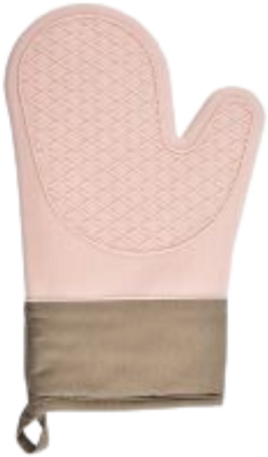 제니스마켓 북유럽 감성 실리콘 2중 주방 오븐 장갑, 1세트