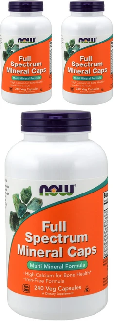 나우푸드 풀 스펙트럼 미네랄 캡슐, 240정, 3개 - 쿠팡