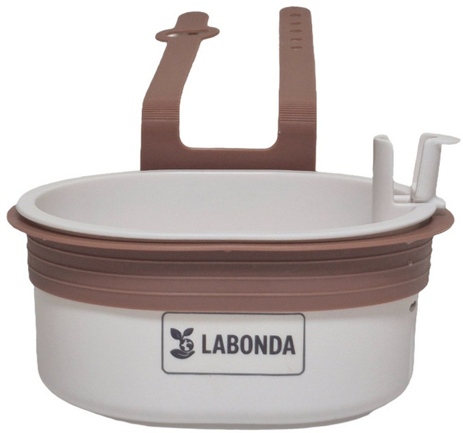 [원터치거름망]라본다 와이드 물빠짐 싱크대거치대, 화이트, 1개