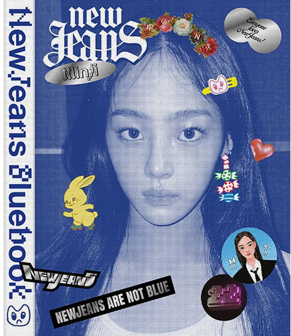 [정품포카증정+멤버선택] 뉴진스 앨범 New Jeans Bluebook 블루북, 01.민지+특전포카