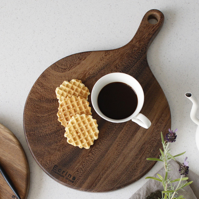 레인트리 통원목 피자도마 - 대(약 28cm)