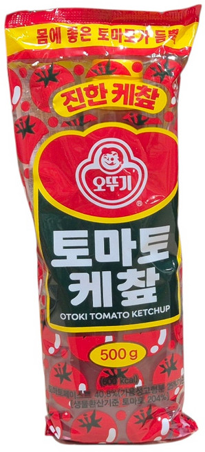 [담담싸] 오뚜기 토마토 케챂, 500g, 1개