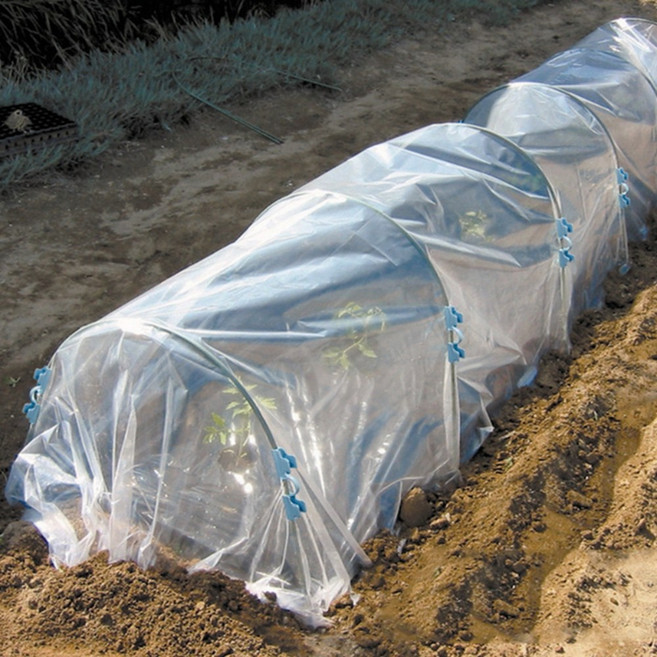 비닐하우스자재 미니 비닐하우스 비닐 하우스비닐 2Mx10M, 1개