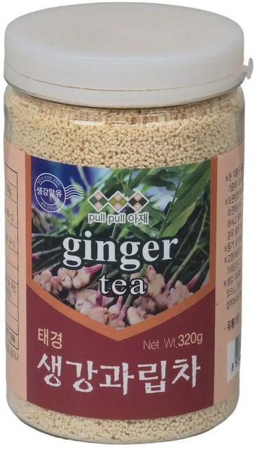 생강차 과립형 건강차 덕용포장, 1개, 320g, 1개입