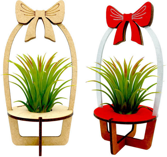 이오난사 꽃바구니 만들기(탄소중립), 단품