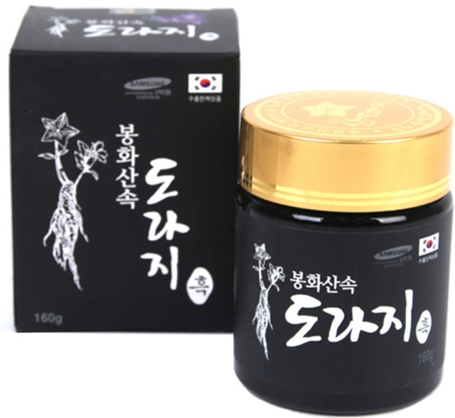 봉화산속 흑 도라지 발효진액(160gx1병) 기타건강즙, 1개, 160g