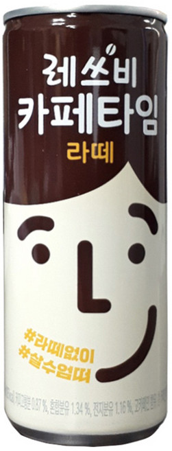 롯데제과 레쓰비 카페타임 라떼 240mlx30캔x2박스, 240ml, 30박스