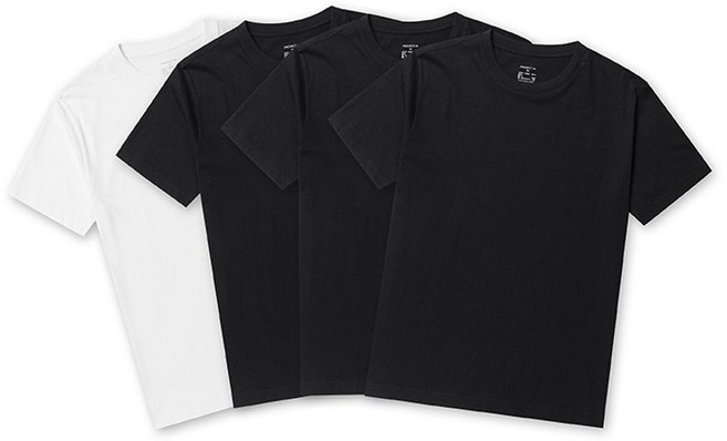 프로젝트엠 PROJECTM 공용 코튼 반팔티 4PACK EPF5TR3577