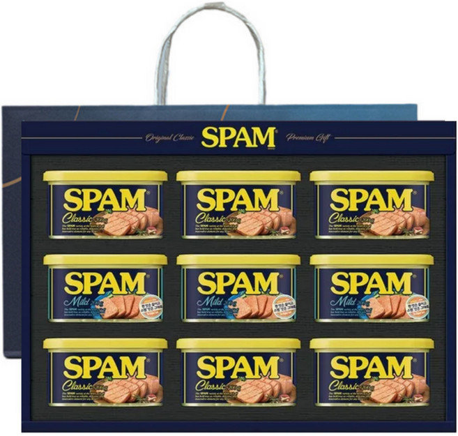 [DREAM] CJ스팸8K 선물세트 설 추석 명절 선물세트, 1세트