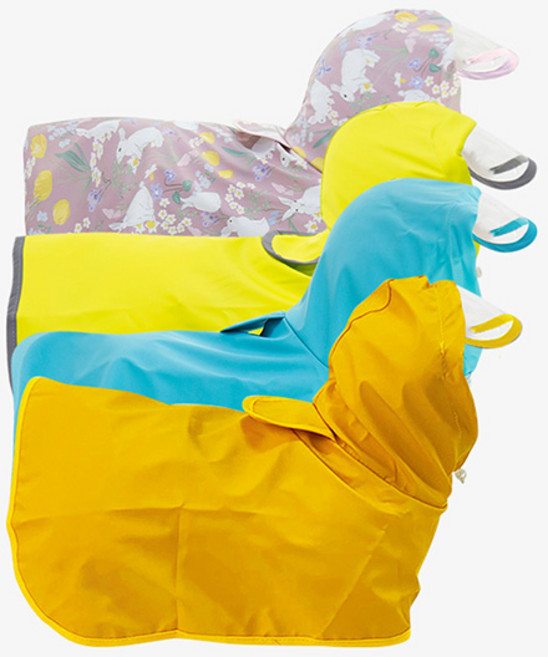 유앤펫 강아지 아웃도어 판초 우비 8XL(null), 옐로우, 1개