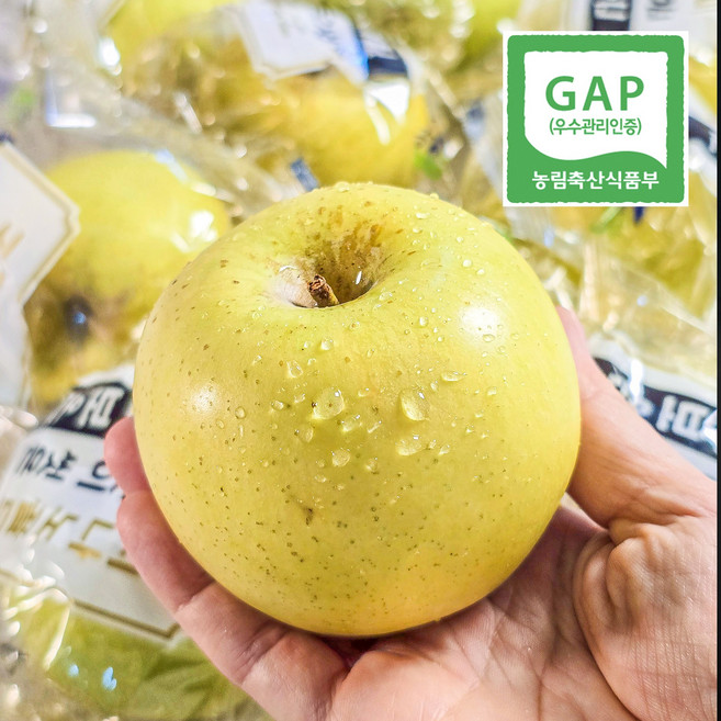 [특상 품질] 세척 시나노골드 프리미엄 햇사과 [우월한농수산], 1박스, 3kg (소과)