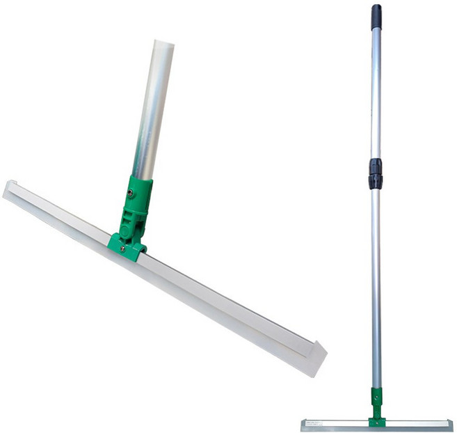 라이노 스퀴즈 60cm (밀대+고급이단봉)세트 스퀴지 바닥청소 물기제거, 1세트