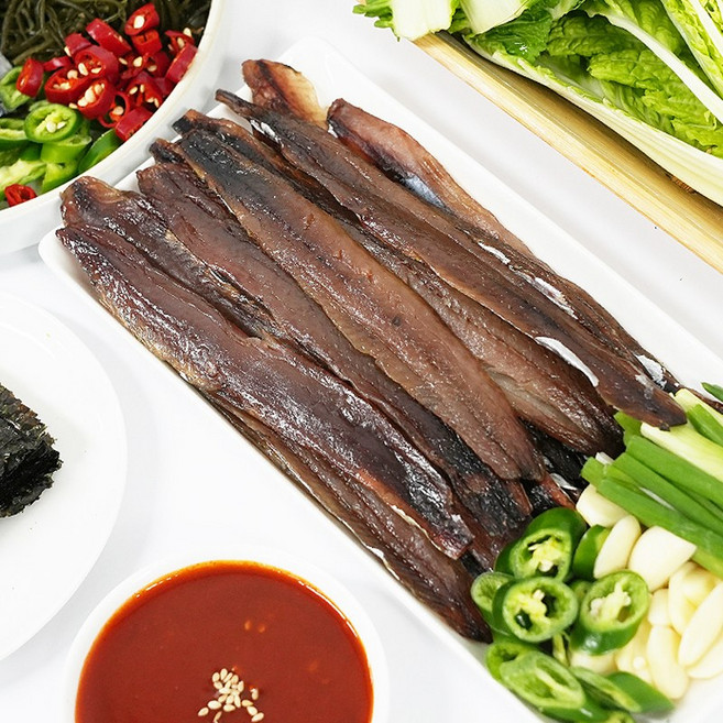 포항 구룡포 비린내 없는 과메기 산지 직송 덕장 발과메기 20쪽 (10미), 1개, 10미(20쪽)