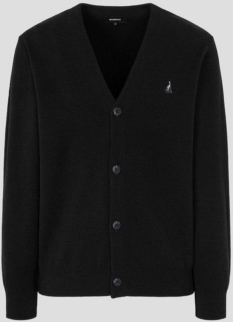 빈폴 BEANPOLE MEN 남녀공용 코튼 베럴비 가디건 카디건 블랙 BC615AE105 189686