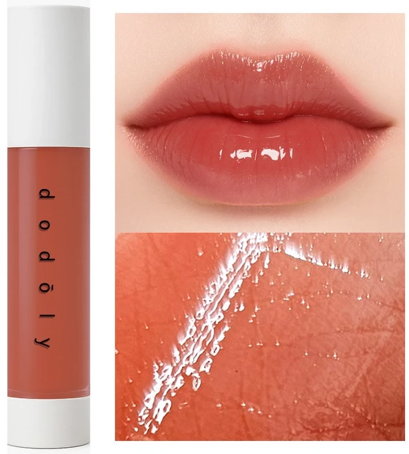 도도리 립 인 튠 퍼포먼스 립스코어 글로스 인 매트 벨벳 틴트 립글로즈 트리플 케어 립밤, 1개, 4g, D8 페탈 키스 - 쿠팡