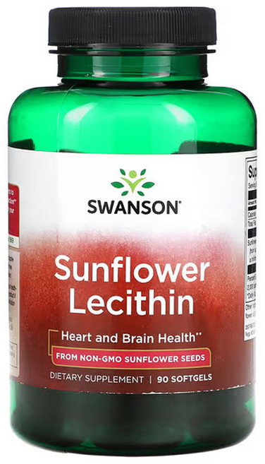 스완슨 해바라기레시틴 90 소프트젤, 상품, 1개, 90정