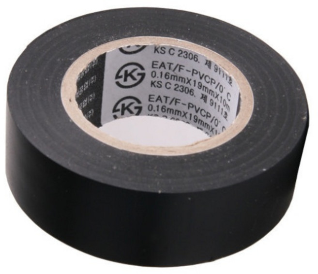 (태영전자) (TAEYOUNG) 태영 전기 테이프 (10M/블랙), 1개