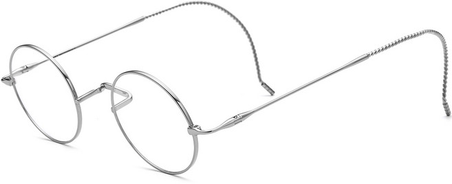 FONEX 티타늄 안경 프레임 남자 레트로 작은 라운드 여자 빈티지 해리 포터 일본 초경량 안경 85725