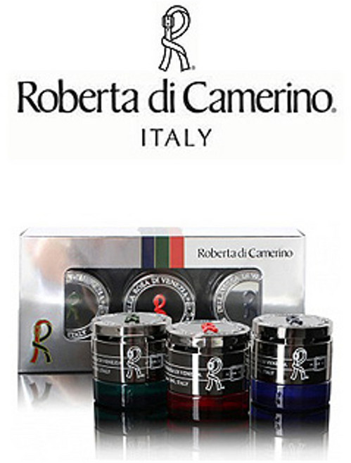 로베르타 디 까메리노 방향제 3p 레드+블루+그린-60ml 차량용 명품 디퓨저, 1개