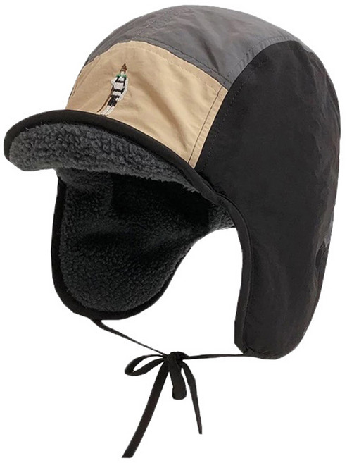 BALLEAURA 남여공용 겨울 트래킹 방한 귀달이 캡 캐주얼 겨울모자 방한모