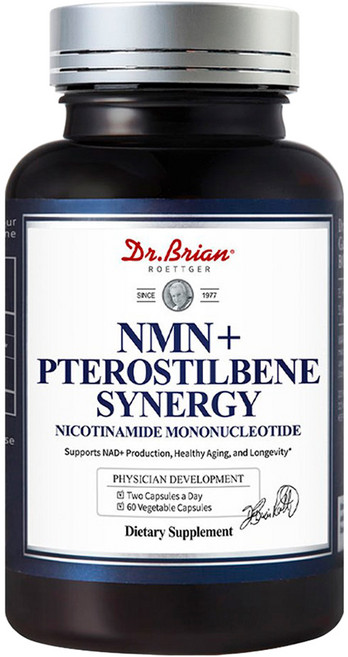닥터브라이언 NMN + 프테로스틸벤 시너지 캡슐, 1개, 60정