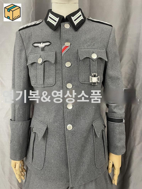 밀리터리 제복 독일 군인 남성 여성 의상 옷 의류 코스프레 군복