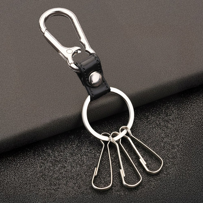 디심플 카라비너 바지 키링 고리, 1세트, 혼합색상