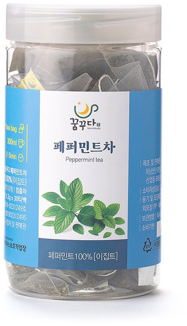 꿈꾸다 페퍼민트, 1개, 30개입, 1.2g