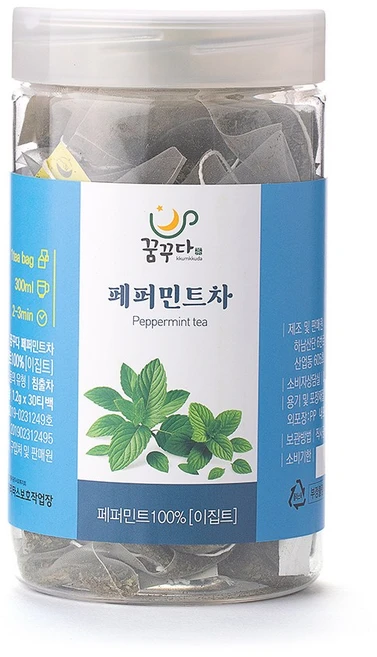 꿈꾸다 페퍼민트, 1개, 30개입, 1.2g - 쿠팡