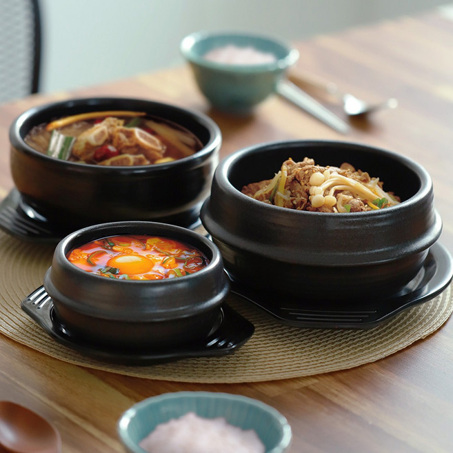 불에 강한 무균열 설렁탕기 국밥 뚝배기 업소용, 찌개솥5호, 1개