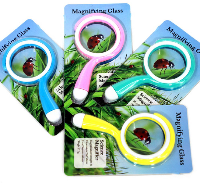 물음표돋보기 확대경 유아 학생 초등 어린이돋보기 과학탐구 숲도구 숲체험, 핑크