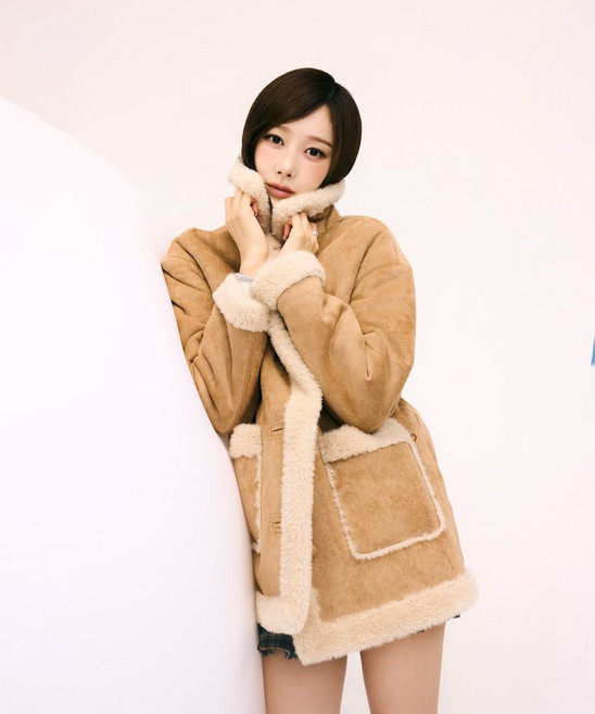와키윌리 [지젤 ]우먼스 스웨이드 무스탕 카멜 513919