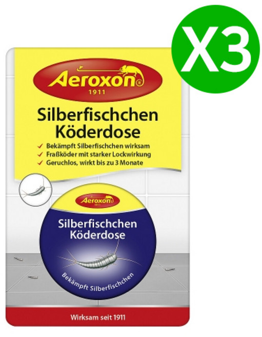 애록손 벌레퇴치 트랩 틴케이스 1개 X3