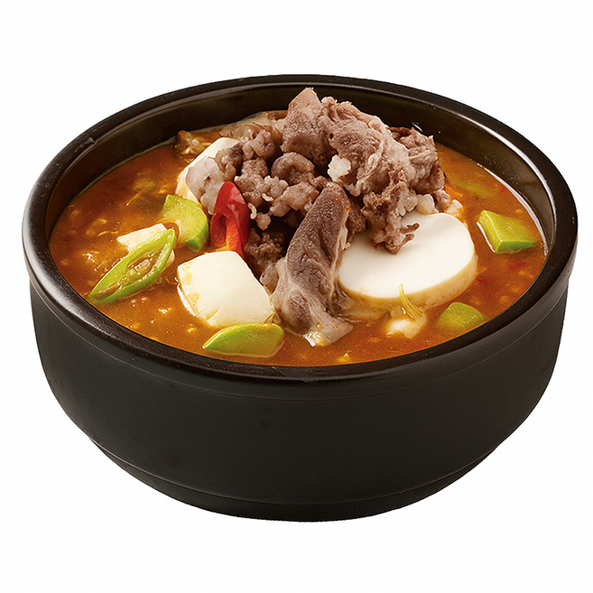 차돌된장찌개 냉동즉석찌개 캠핑 혼밥집밥 간편국, 20개, 500g